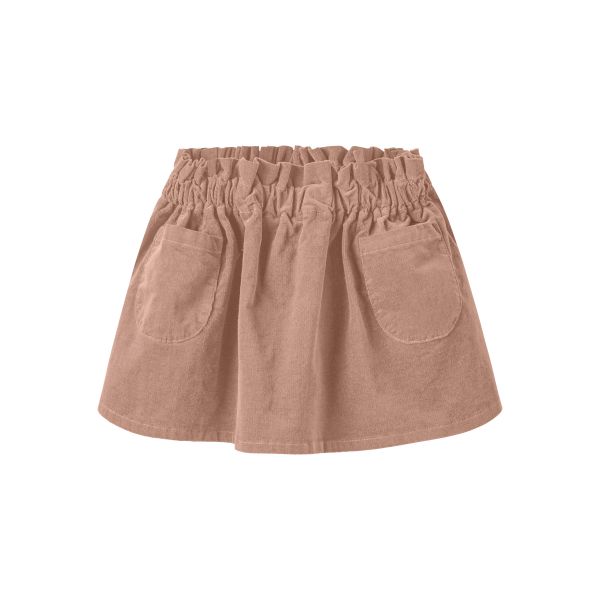 Somba Loose Cord Skirt, Roebuck - Lil' Atelier
