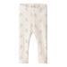 Rachello Ria Slim Legging, Coconut Milk / Flower - Lil' Atelier