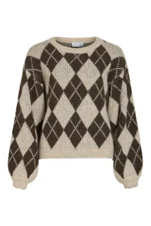 vila-vikarley-ls-knit-pullover-5102170-natural-melange-falcon-strikbluser-805428.webp