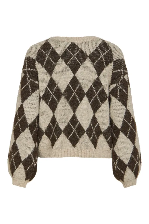 VIKarley knit pullover, brun - Image 3
