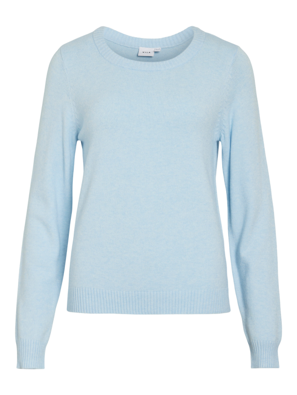 VIRIL O-NECK L/S KNIT TOP - NOOS - Image 1