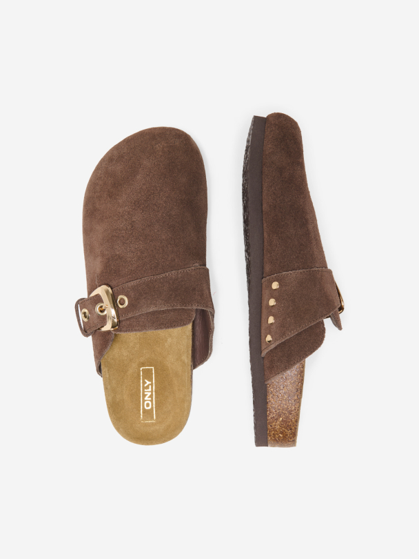 ONLHUSTON LEATHER BUCKLE MULE - Image 5