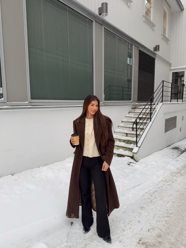 Elena Knit Cardigan - Birch  - Image 3