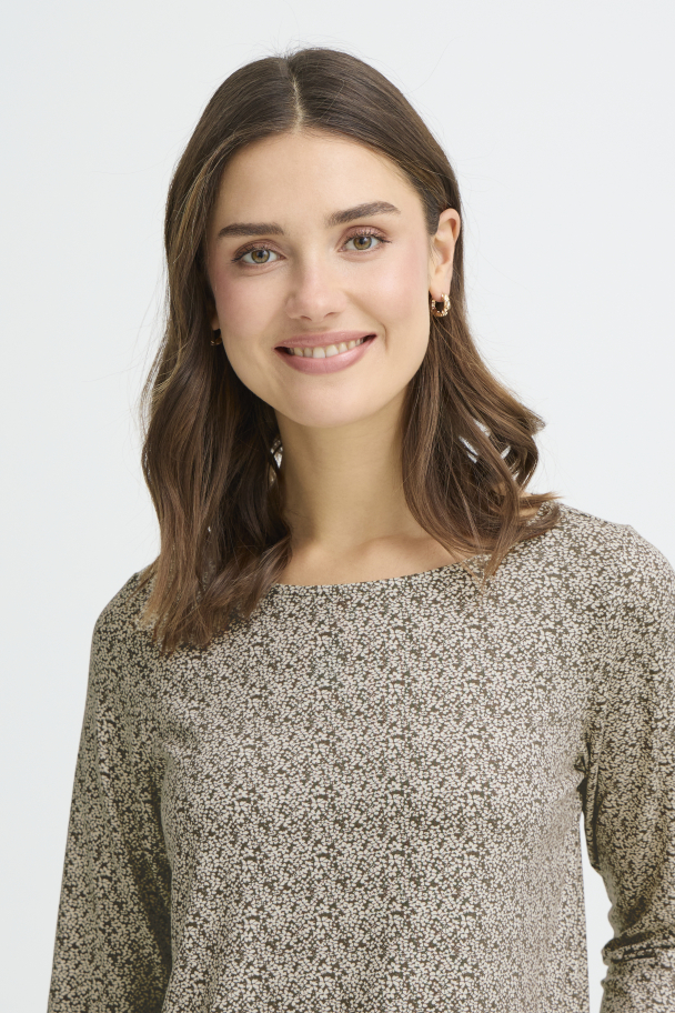 FRamy Topp m/strikk Grønn - Image 3