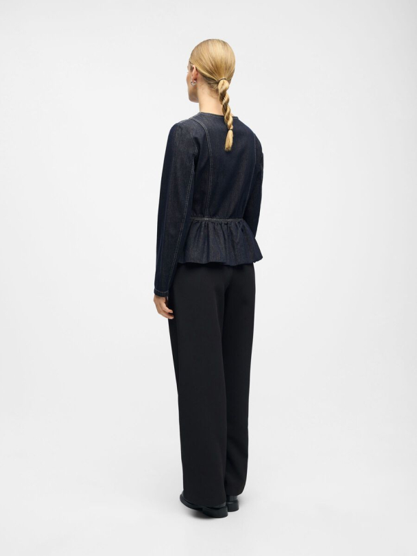 OBJAnita denim blazer - Image 3