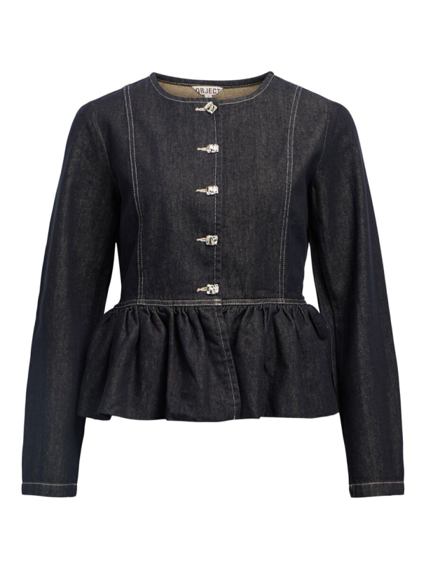 OBJAnita denim blazer - Image 5
