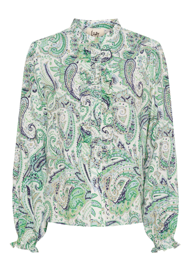 Gyta Ruffle Shirt - Image 1