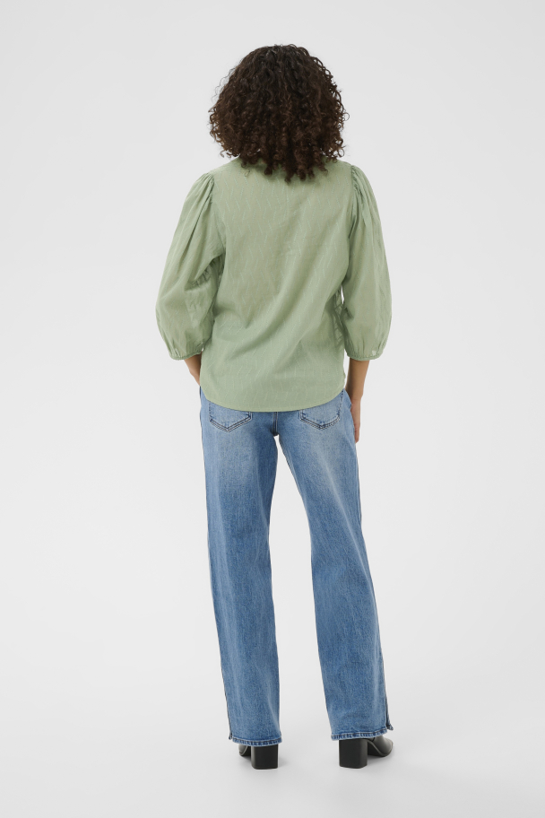 KAgabriela Bluse Grønn - Image 2
