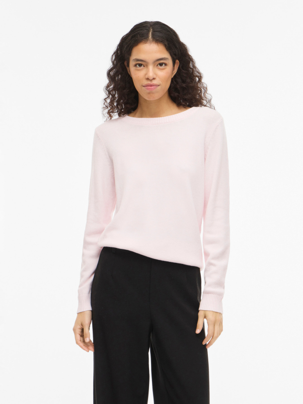 VIRIL O-NECK L/S KNIT TOP - NOOS - Image 6