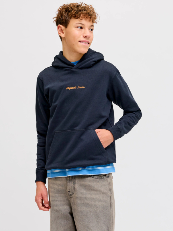 JORNORREBRO EMB SWEAT HOOD NOOS JNR - Image 3
