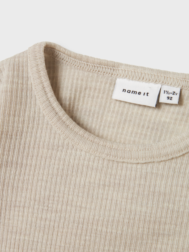 NMNWAX WOOL RIB LS TOP NOOS - Image 4