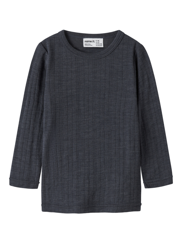 NMMWANG WOOL NEEDLE LS TOP NOOS - Image 1