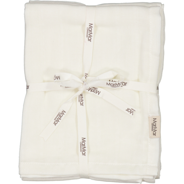 Ada Muslin Klut 2-pk - Gentle White