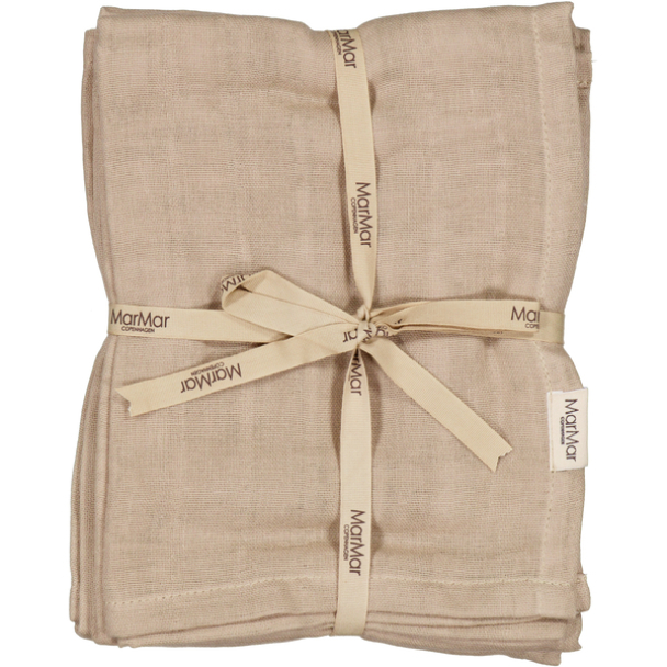 Ada Muslin Klut 2-pk - Grey Sand