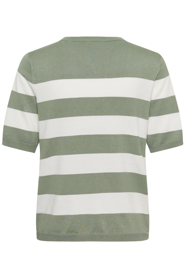 KAlizza Striped Topp Grønn/hvit - Image 4