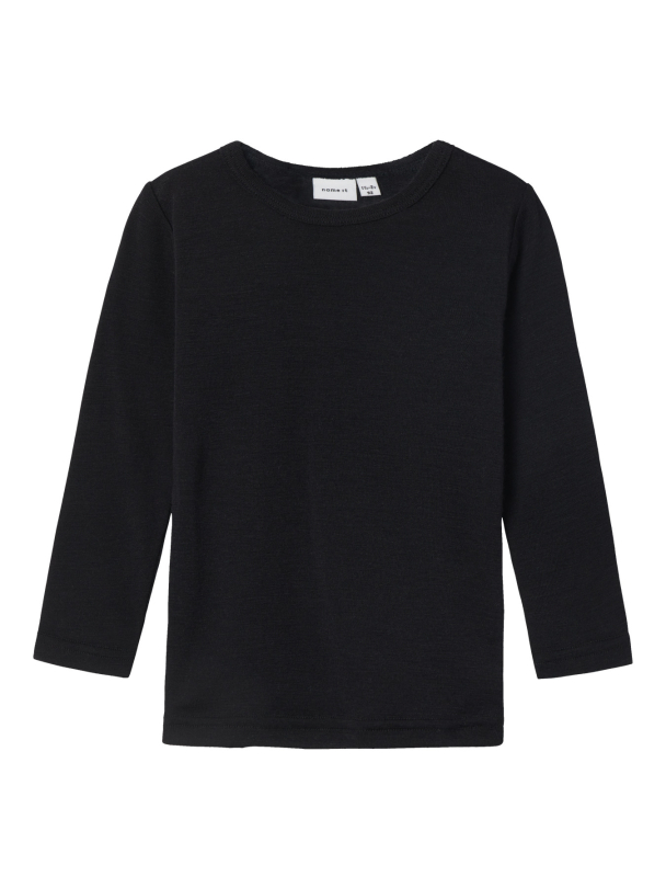 NMMWANG WOOL RIB LS TOP - Image 1