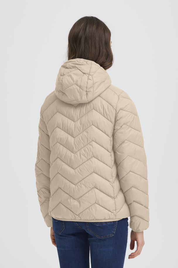 FRbapadding Vattert Jakke Sand - Image 3