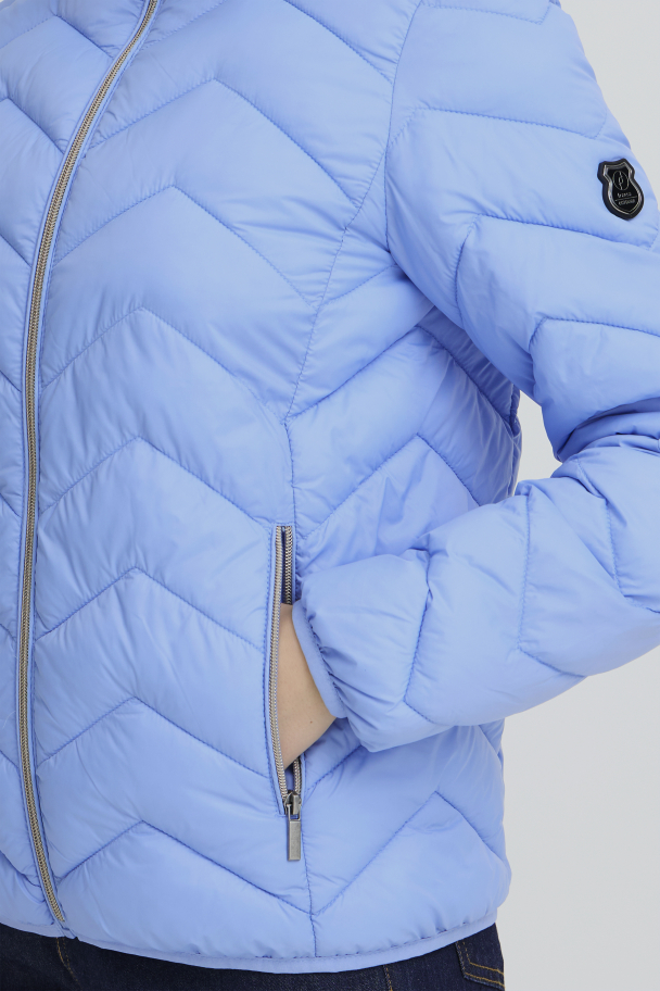 FRbapadding Vattert Jakke Lys Blå - Image 3