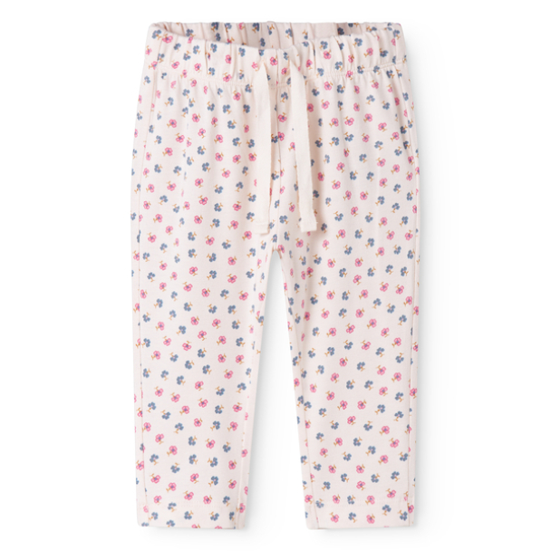 Bukse Pitti Modal Smooth - Mini Flower - Image 1