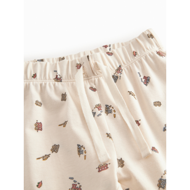 Bukse Pitti Modal Smooth - Trains - Image 5