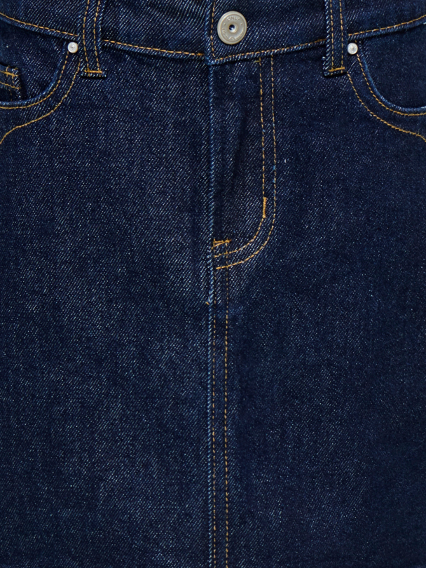 KOGJUICY HW WESTERN SHORT SKIRT DNM - Image 5