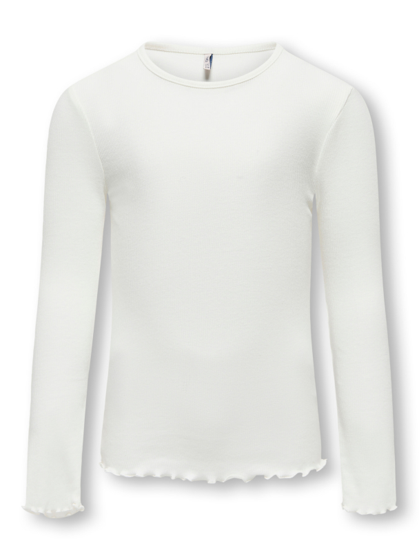 KOGEVIG L/S RIB TOP JRS - Image 1