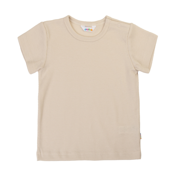 T-skjorte Classic Cotton - Lys Beige