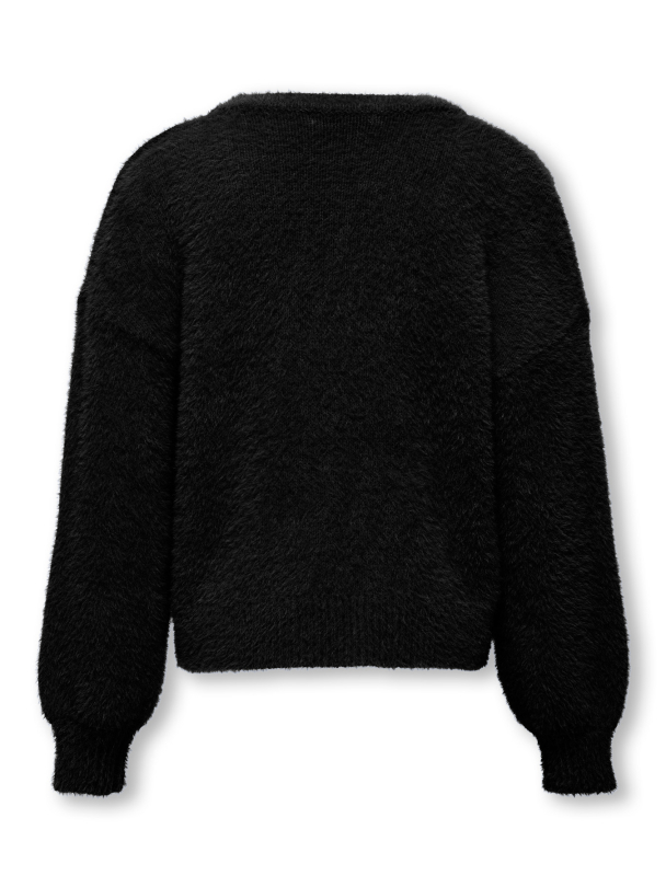 KOGNEWPIUMO L/S PULLOVER KNT NOOS black - Image 2