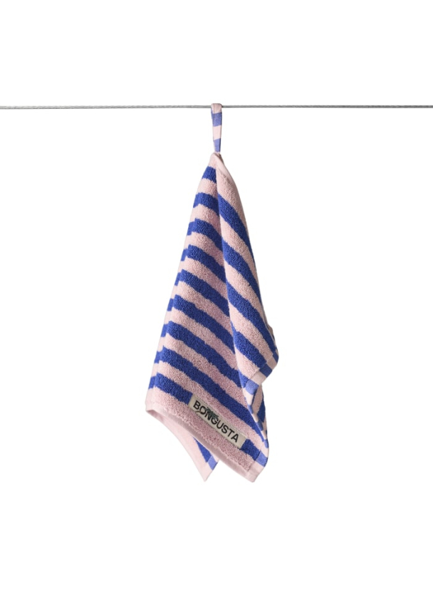 Håndkle Naram i fargen blå og rosa  30x50cm