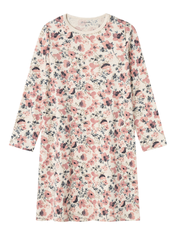 NKFNIGHTGOWN LS NOSTALGIA FLOWER NOOS - Image 1