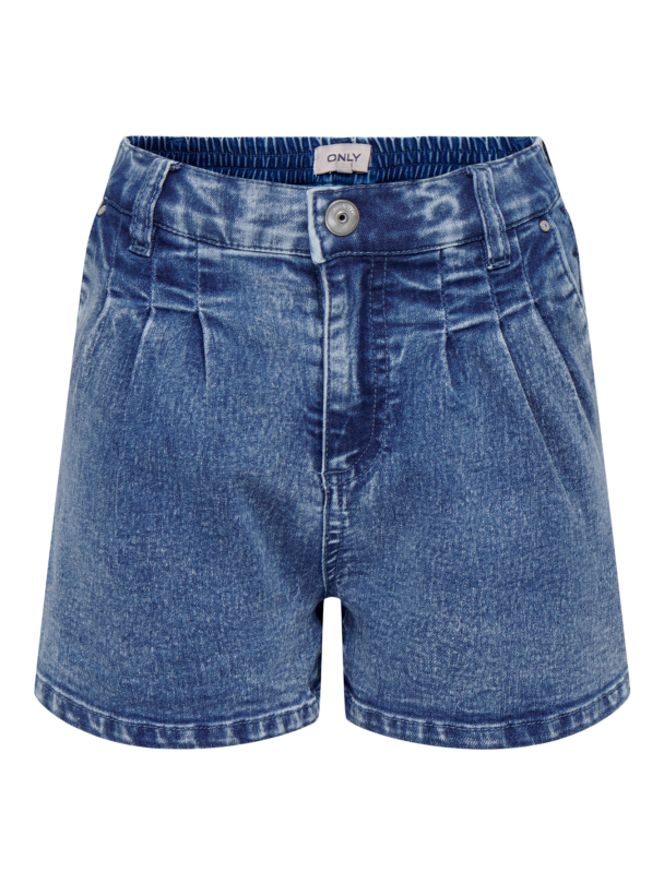 KOGSAINT CHINO PLEAT SHORTS BOX DNM Medium Blue - Image 1