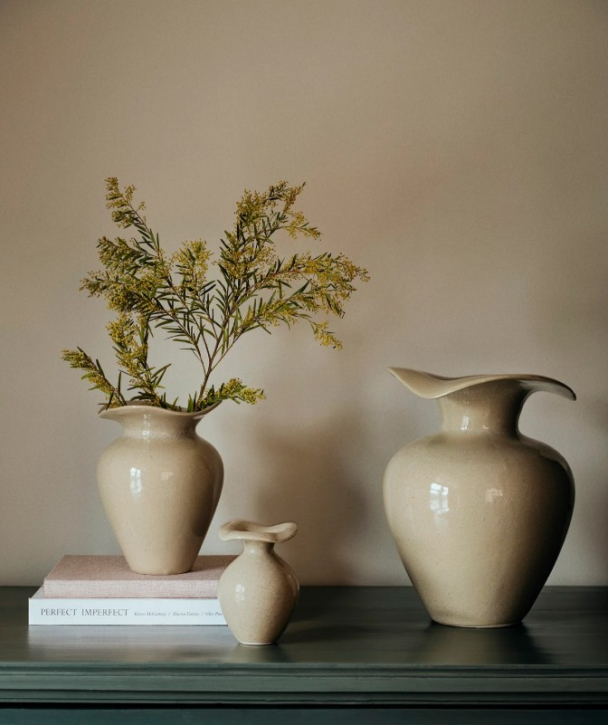 Florentina Beige Vase S - Image 2