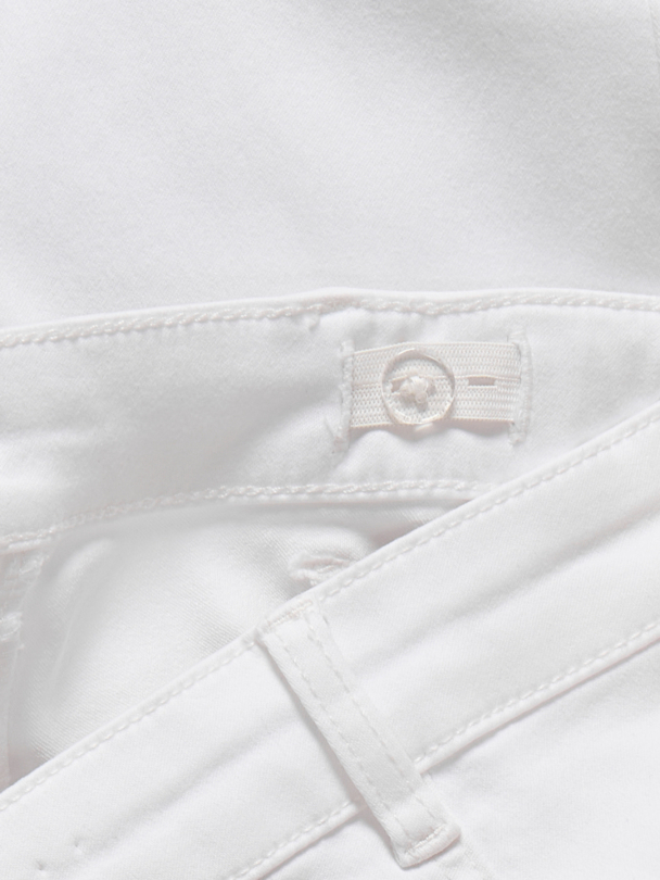 KOGSYLVIE CLEAN WIDE LEG WHITE PIM NOOS - Image 3