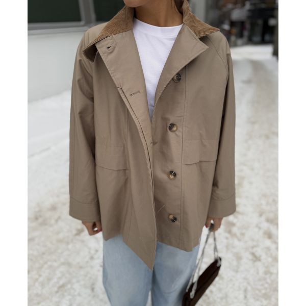 Kylie Jacket - Weathered Teak