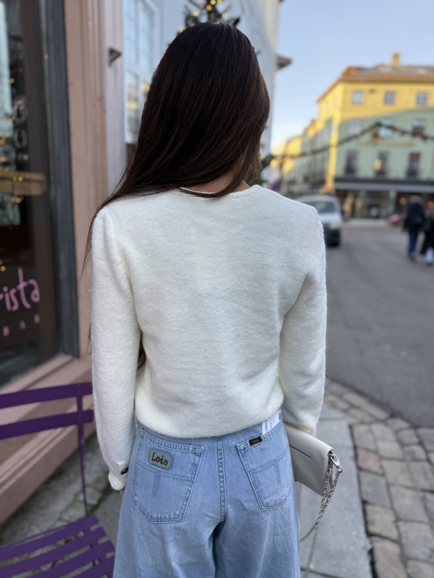 Curie Cardigan - Egret - Image 3