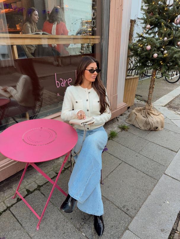 Curie Cardigan - Egret - Image 5