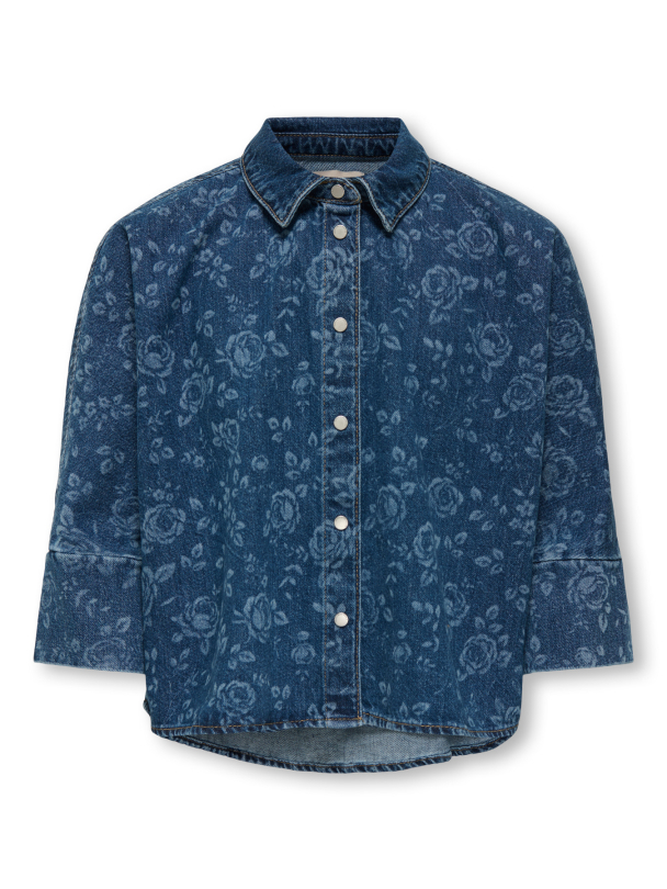 KOGGRACE 3/4 SHIRT ROSE AOP DNM PIM - Image 1