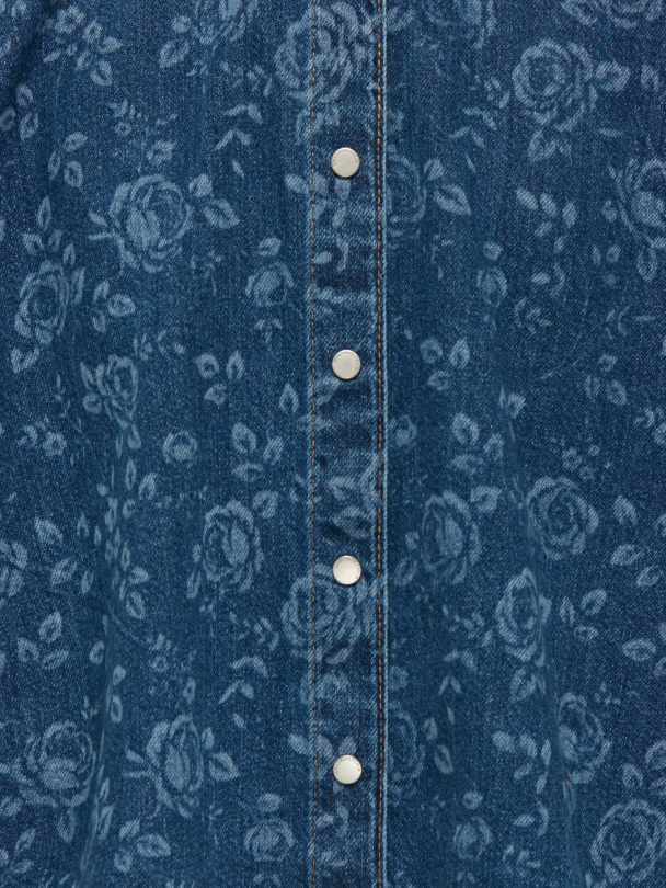 KOGGRACE 3/4 SHIRT ROSE AOP DNM PIM - Image 3