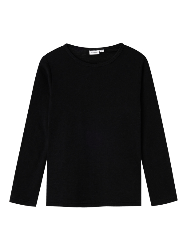 NKMWANG WOOL RIB LS TOP - Image 1