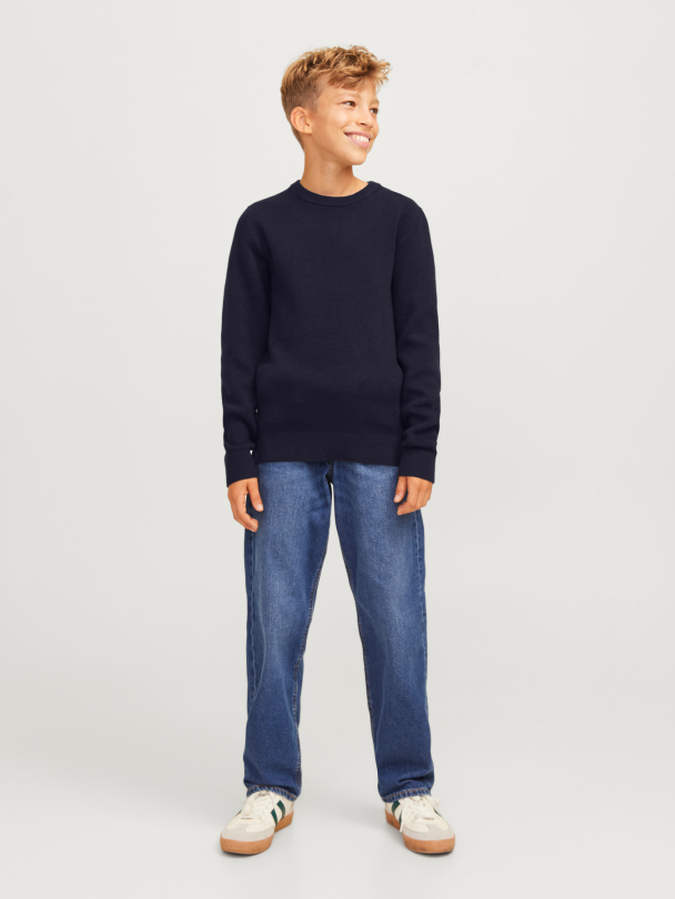 JPRBLAMILANO STITCH KNIT CREW NECK JNR - Image 4
