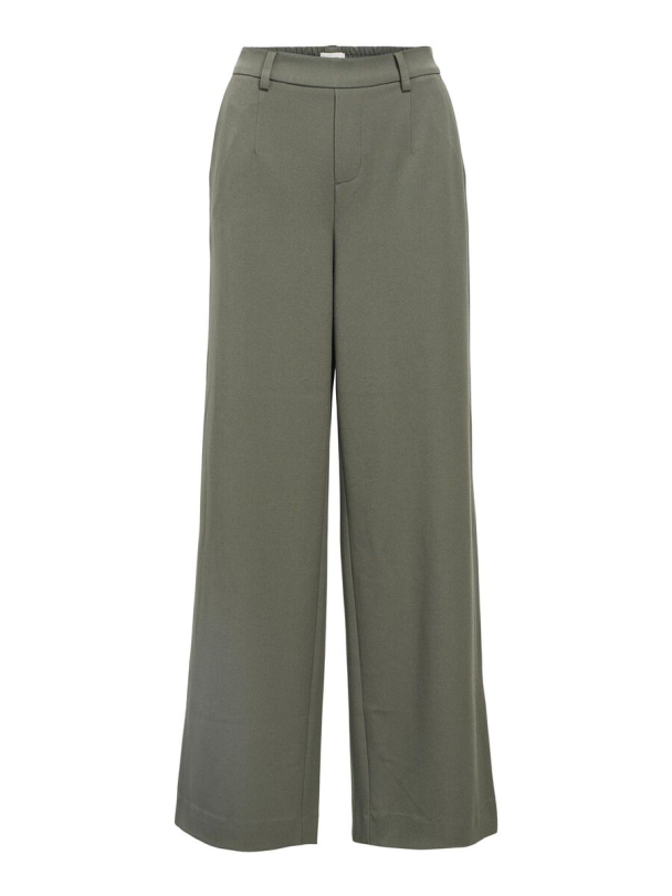 OBJLisa wide pant, grønn - Image 2