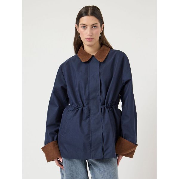 Anca Parka Jacket - Navy Blazer