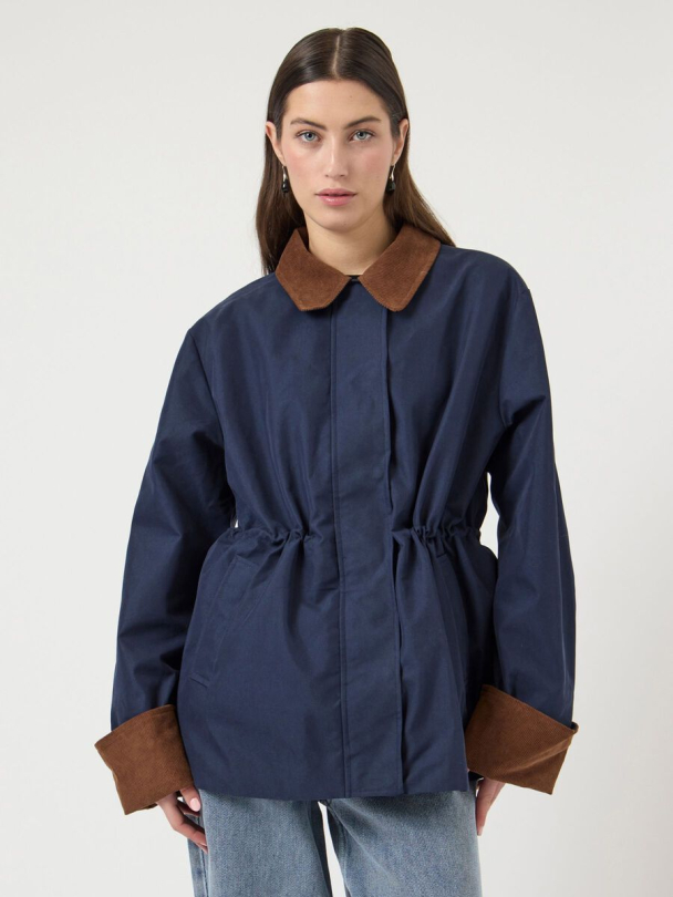 Anca Parka Jacket - Navy Blazer - Image 2