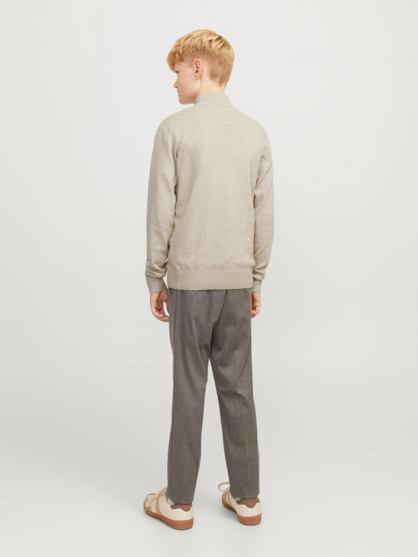 JJEEMIL KNIT HALF ZIP NOOS JNR - Image 2