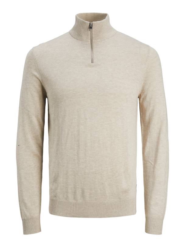 JJEEMIL KNIT HALF ZIP NOOS JNR - Image 1