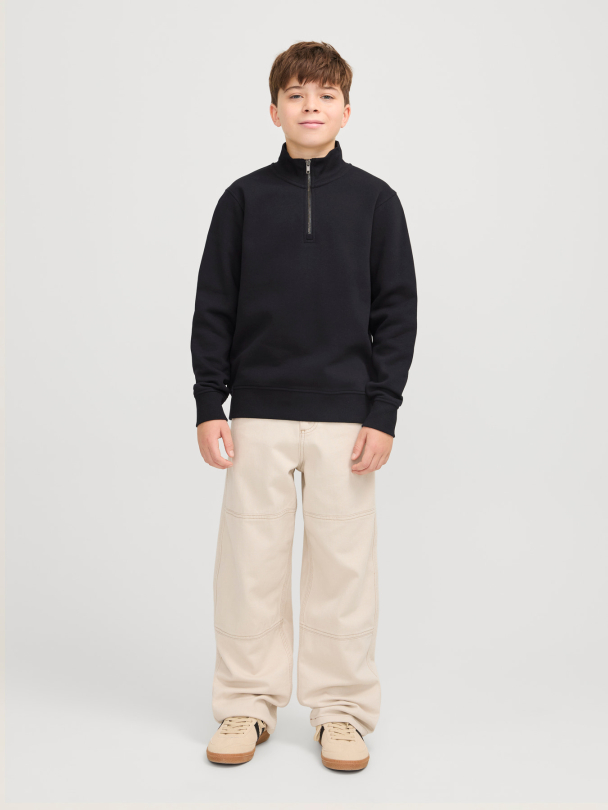 JJEBRADLEY SWEAT HALF ZIP NOOS JNR - Image 4
