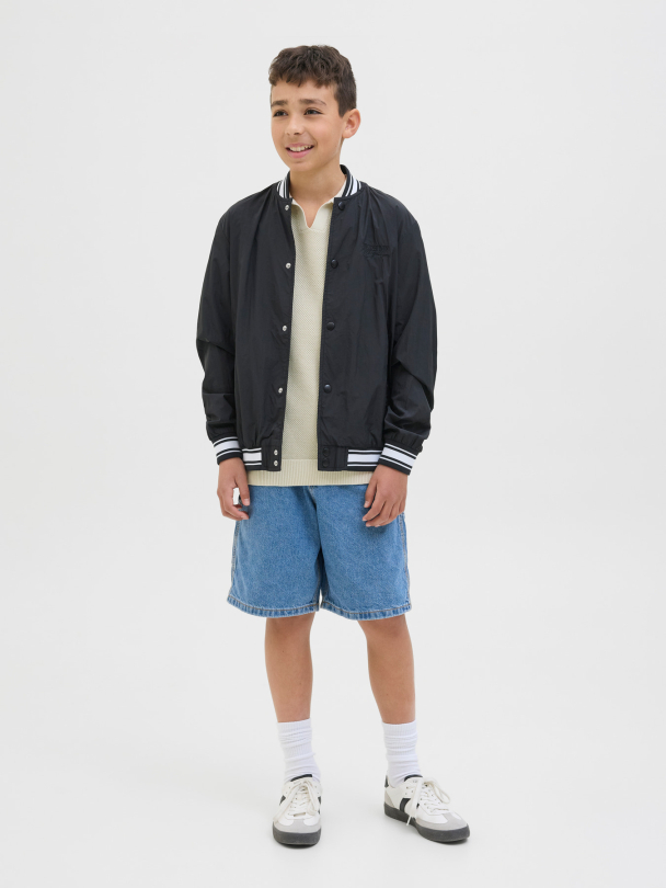 JWHCEASTON KNIT SPLIT NECK SS JNR - Image 4