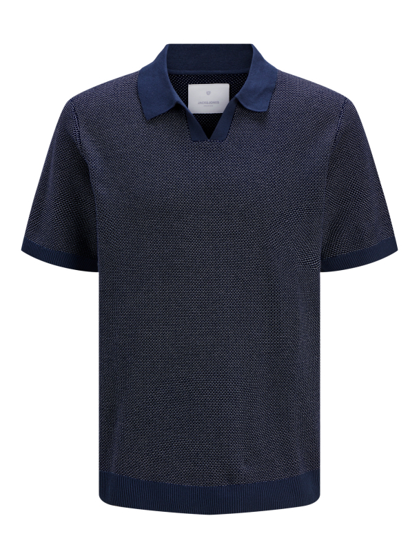 JWHCEASTON KNIT SPLIT NECK SS JNR - Image 1