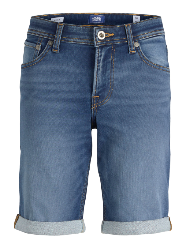 JJIRICK JJIORG SHORTS GE 623 I.K SN JNR BLUE DENIM - Image 1