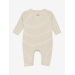 Romper LS YD stripe, White Pepper - Huttelihut
